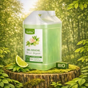 Savon douche liquide Bio Thé vert & Bergamote