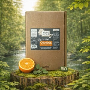 Lessive liquide écologique bio Orange & Eucalyptus