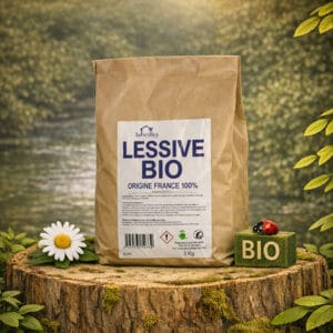 Lessive écologique en poudre sans allergènes