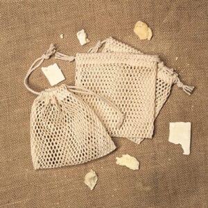 Lot de 3 filets sauve‑savon en vrac