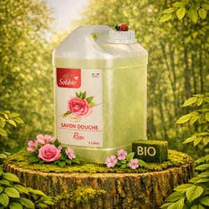 Savon Douche Bio Rose – Douceur et parfum délicat en format vrac 5 L